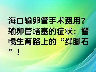 ?？谳斅压苁中g(shù)費(fèi)用？輸卵管堵塞的癥狀：警惕生育路上的“絆腳石”！